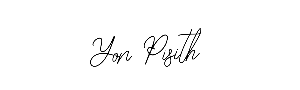 You should practise on your own different ways (Bearetta-2O07w) to write your name (Yon Pisith) in signature. don't let someone else do it for you. Yon Pisith signature style 12 images and pictures png