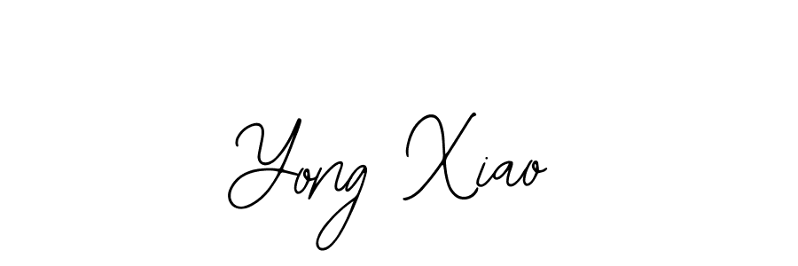 You should practise on your own different ways (Bearetta-2O07w) to write your name (Yong Xiao) in signature. don't let someone else do it for you. Yong Xiao signature style 12 images and pictures png