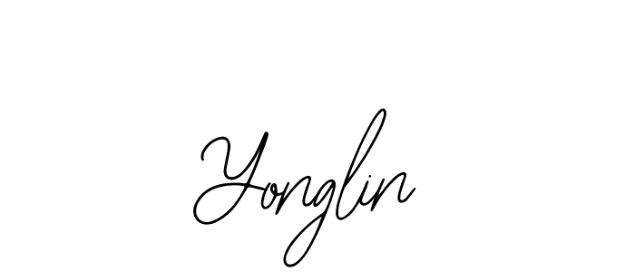 Bearetta-2O07w is a professional signature style that is perfect for those who want to add a touch of class to their signature. It is also a great choice for those who want to make their signature more unique. Get Yonglin name to fancy signature for free. Yonglin signature style 12 images and pictures png