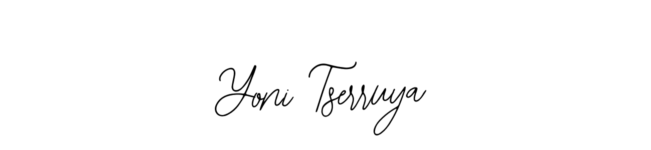 Design your own signature with our free online signature maker. With this signature software, you can create a handwritten (Bearetta-2O07w) signature for name Yoni Tserruya. Yoni Tserruya signature style 12 images and pictures png