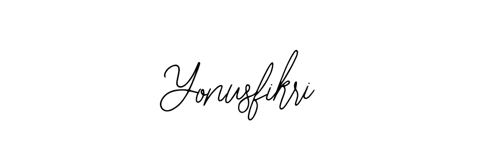 if you are searching for the best signature style for your name Yonusfikri. so please give up your signature search. here we have designed multiple signature styles  using Bearetta-2O07w. Yonusfikri signature style 12 images and pictures png