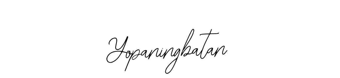 Make a short Yopaningbatan signature style. Manage your documents anywhere anytime using Bearetta-2O07w. Create and add eSignatures, submit forms, share and send files easily. Yopaningbatan signature style 12 images and pictures png