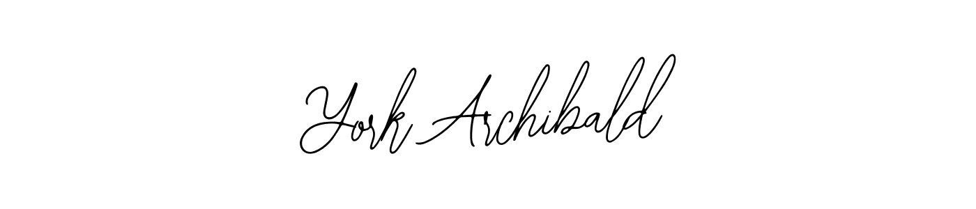 Also we have York Archibald name is the best signature style. Create professional handwritten signature collection using Bearetta-2O07w autograph style. York Archibald signature style 12 images and pictures png