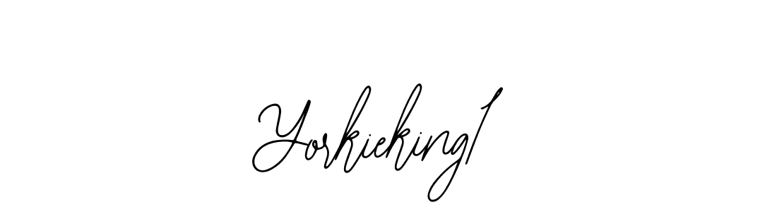 Also You can easily find your signature by using the search form. We will create Yorkieking1 name handwritten signature images for you free of cost using Bearetta-2O07w sign style. Yorkieking1 signature style 12 images and pictures png