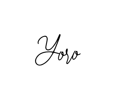 Similarly Bearetta-2O07w is the best handwritten signature design. Signature creator online .You can use it as an online autograph creator for name Yoro. Yoro signature style 12 images and pictures png