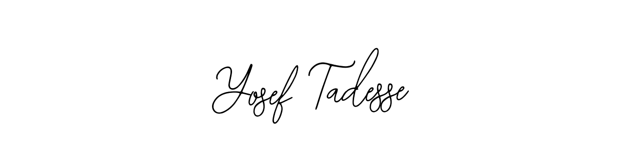 Create a beautiful signature design for name Yosef Tadesse. With this signature (Bearetta-2O07w) fonts, you can make a handwritten signature for free. Yosef Tadesse signature style 12 images and pictures png