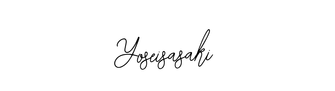 How to make Yoseisasaki signature? Bearetta-2O07w is a professional autograph style. Create handwritten signature for Yoseisasaki name. Yoseisasaki signature style 12 images and pictures png