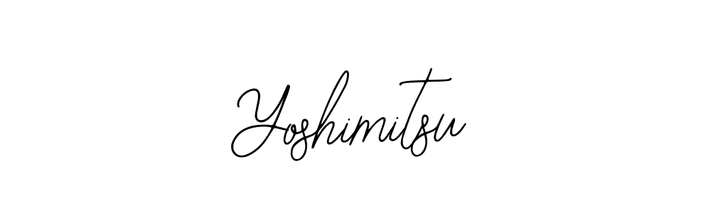 Yoshimitsu stylish signature style. Best Handwritten Sign (Bearetta-2O07w) for my name. Handwritten Signature Collection Ideas for my name Yoshimitsu. Yoshimitsu signature style 12 images and pictures png