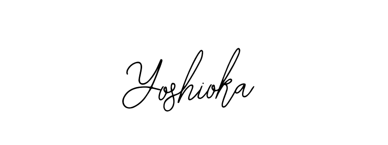 Yoshioka stylish signature style. Best Handwritten Sign (Bearetta-2O07w) for my name. Handwritten Signature Collection Ideas for my name Yoshioka. Yoshioka signature style 12 images and pictures png