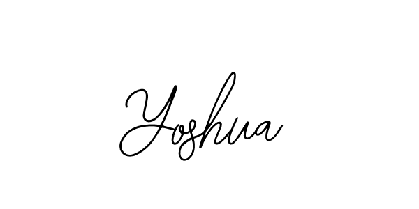 The best way (Bearetta-2O07w) to make a short signature is to pick only two or three words in your name. The name Yoshua include a total of six letters. For converting this name. Yoshua signature style 12 images and pictures png