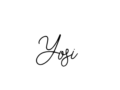 Make a beautiful signature design for name Yosi. With this signature (Bearetta-2O07w) style, you can create a handwritten signature for free. Yosi signature style 12 images and pictures png