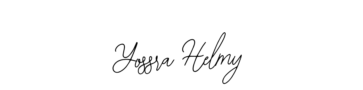 How to make Yossra Helmy signature? Bearetta-2O07w is a professional autograph style. Create handwritten signature for Yossra Helmy name. Yossra Helmy signature style 12 images and pictures png
