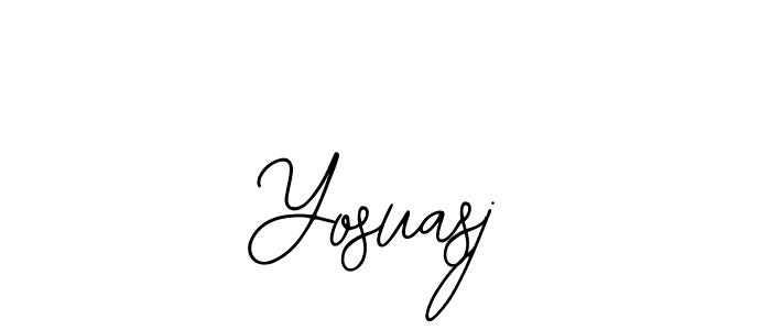 How to make Yosuasj signature? Bearetta-2O07w is a professional autograph style. Create handwritten signature for Yosuasj name. Yosuasj signature style 12 images and pictures png