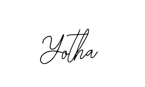 Make a beautiful signature design for name Yotha. With this signature (Bearetta-2O07w) style, you can create a handwritten signature for free. Yotha signature style 12 images and pictures png