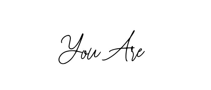 You Are stylish signature style. Best Handwritten Sign (Bearetta-2O07w) for my name. Handwritten Signature Collection Ideas for my name You Are. You Are signature style 12 images and pictures png