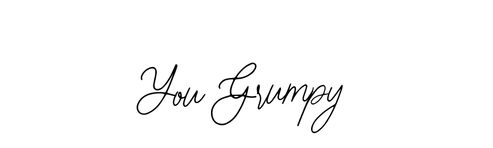 Once you've used our free online signature maker to create your best signature Bearetta-2O07w style, it's time to enjoy all of the benefits that You Grumpy name signing documents. You Grumpy signature style 12 images and pictures png