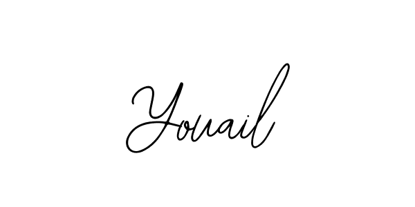 Youail stylish signature style. Best Handwritten Sign (Bearetta-2O07w) for my name. Handwritten Signature Collection Ideas for my name Youail. Youail signature style 12 images and pictures png