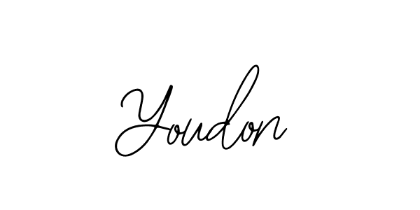 Make a beautiful signature design for name Youdon. With this signature (Bearetta-2O07w) style, you can create a handwritten signature for free. Youdon signature style 12 images and pictures png