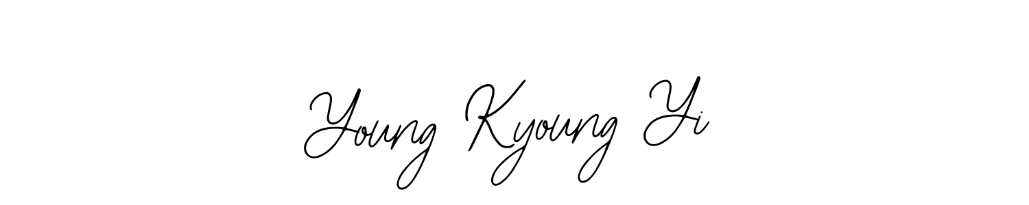 Design your own signature with our free online signature maker. With this signature software, you can create a handwritten (Bearetta-2O07w) signature for name Young Kyoung Yi. Young Kyoung Yi signature style 12 images and pictures png