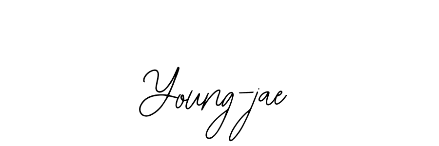 Similarly Bearetta-2O07w is the best handwritten signature design. Signature creator online .You can use it as an online autograph creator for name Young-jae. Young-jae signature style 12 images and pictures png