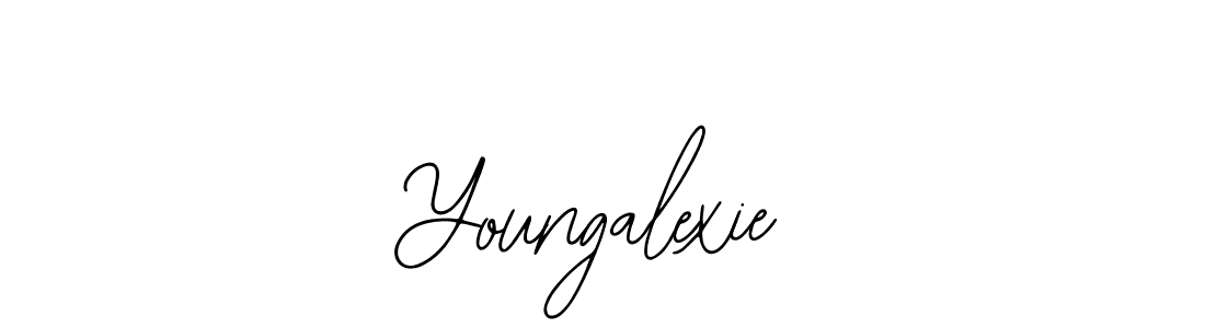 Make a beautiful signature design for name Youngalexie. Use this online signature maker to create a handwritten signature for free. Youngalexie signature style 12 images and pictures png