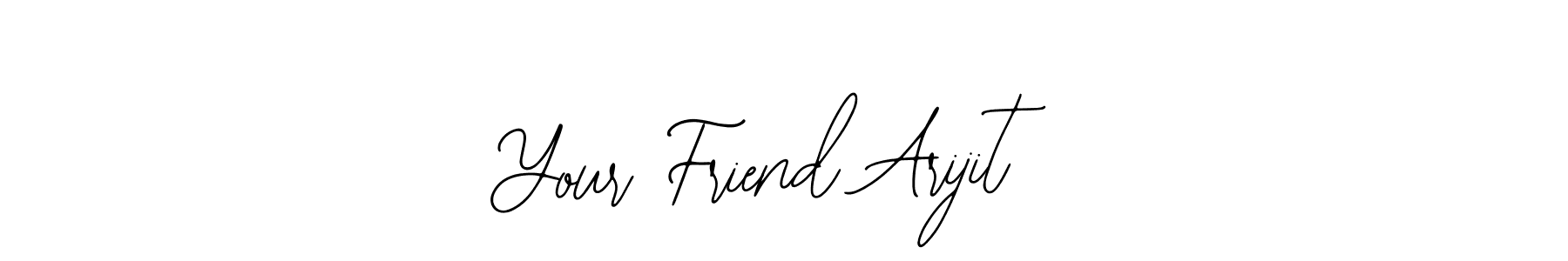 How to Draw Your Friend Arijit signature style? Bearetta-2O07w is a latest design signature styles for name Your Friend Arijit. Your Friend Arijit signature style 12 images and pictures png