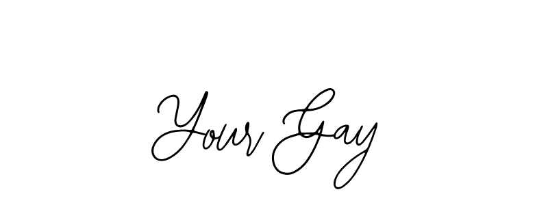 The best way (Bearetta-2O07w) to make a short signature is to pick only two or three words in your name. The name Your Gay include a total of six letters. For converting this name. Your Gay signature style 12 images and pictures png