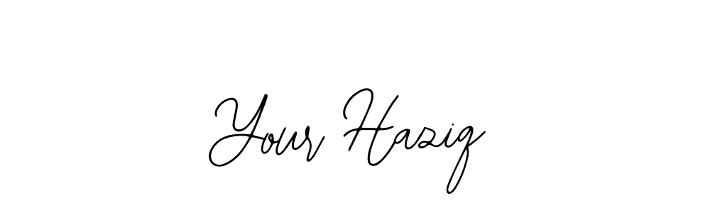 It looks lik you need a new signature style for name Your Haziq. Design unique handwritten (Bearetta-2O07w) signature with our free signature maker in just a few clicks. Your Haziq signature style 12 images and pictures png