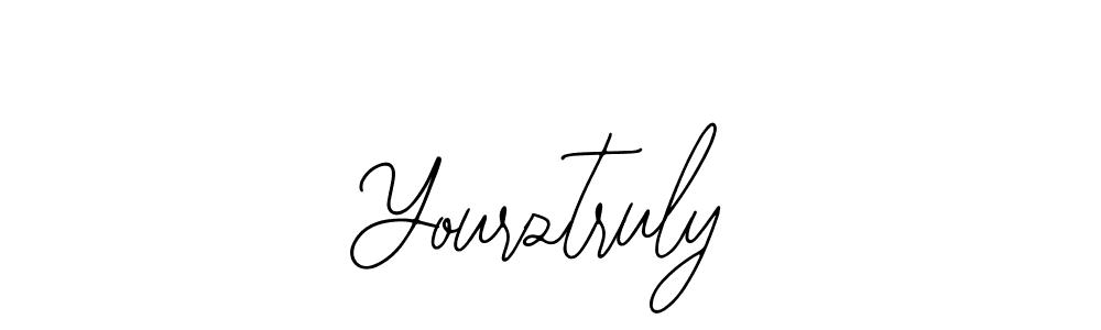 The best way (Bearetta-2O07w) to make a short signature is to pick only two or three words in your name. The name Yourztruly include a total of six letters. For converting this name. Yourztruly signature style 12 images and pictures png