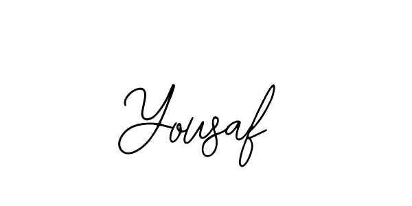 How to make Yousaf name signature. Use Bearetta-2O07w style for creating short signs online. This is the latest handwritten sign. Yousaf signature style 12 images and pictures png