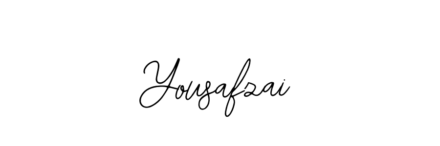 Use a signature maker to create a handwritten signature online. With this signature software, you can design (Bearetta-2O07w) your own signature for name Yousafzai. Yousafzai signature style 12 images and pictures png