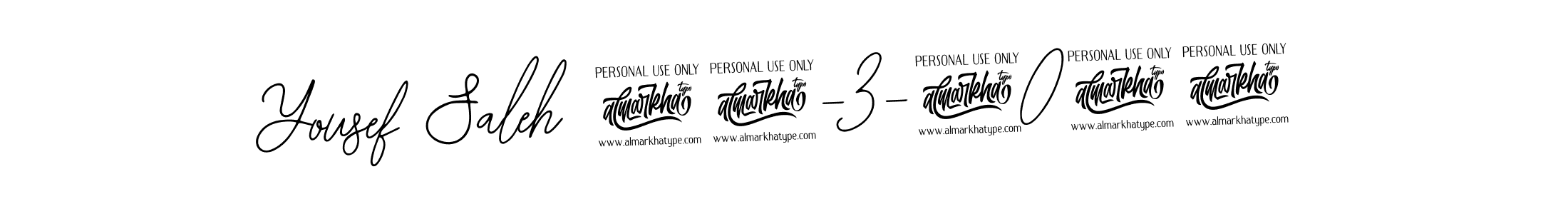 Design your own signature with our free online signature maker. With this signature software, you can create a handwritten (Bearetta-2O07w) signature for name Yousef Saleh 22-3-2024. Yousef Saleh 22-3-2024 signature style 12 images and pictures png