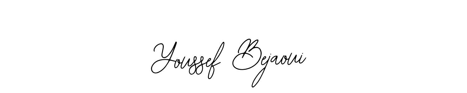 You should practise on your own different ways (Bearetta-2O07w) to write your name (Youssef Bejaoui) in signature. don't let someone else do it for you. Youssef Bejaoui signature style 12 images and pictures png