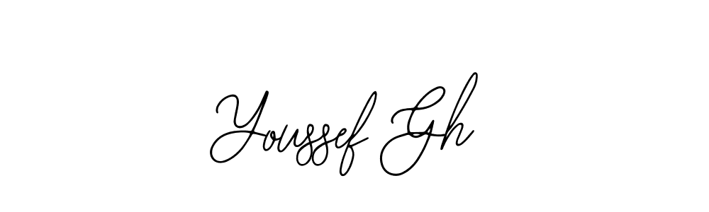 Create a beautiful signature design for name Youssef Gh. With this signature (Bearetta-2O07w) fonts, you can make a handwritten signature for free. Youssef Gh signature style 12 images and pictures png