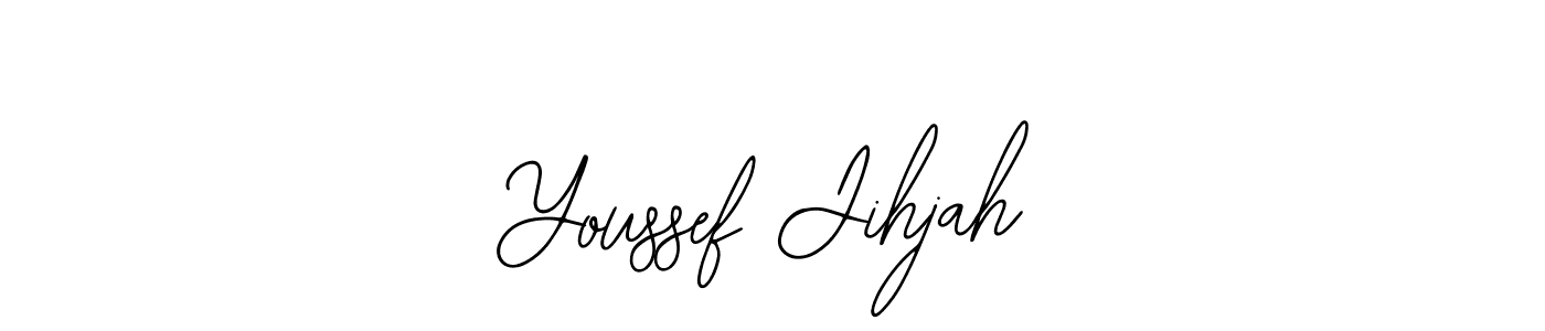 How to make Youssef Jihjah signature? Bearetta-2O07w is a professional autograph style. Create handwritten signature for Youssef Jihjah name. Youssef Jihjah signature style 12 images and pictures png