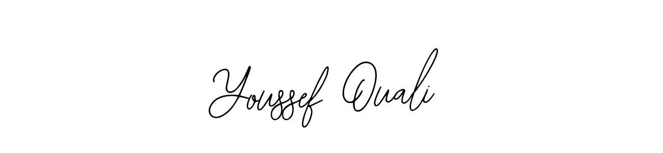 if you are searching for the best signature style for your name Youssef Ouali. so please give up your signature search. here we have designed multiple signature styles  using Bearetta-2O07w. Youssef Ouali signature style 12 images and pictures png