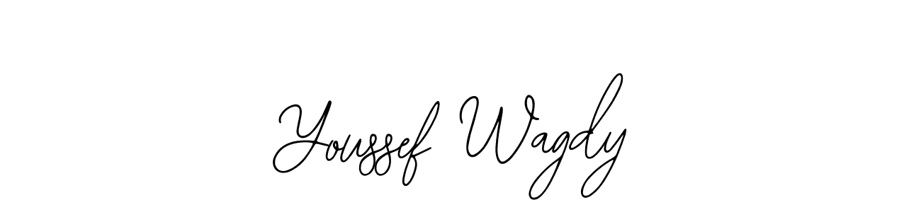Similarly Bearetta-2O07w is the best handwritten signature design. Signature creator online .You can use it as an online autograph creator for name Youssef Wagdy. Youssef Wagdy signature style 12 images and pictures png