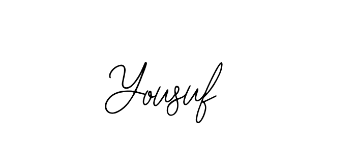 How to make Yousuf  signature? Bearetta-2O07w is a professional autograph style. Create handwritten signature for Yousuf  name. Yousuf  signature style 12 images and pictures png