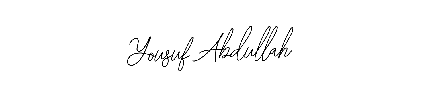 Check out images of Autograph of Yousuf Abdullah name. Actor Yousuf Abdullah Signature Style. Bearetta-2O07w is a professional sign style online. Yousuf Abdullah signature style 12 images and pictures png