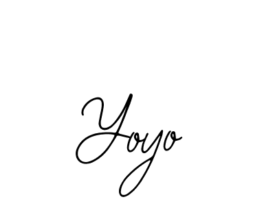 Make a beautiful signature design for name Yoyo. With this signature (Bearetta-2O07w) style, you can create a handwritten signature for free. Yoyo signature style 12 images and pictures png