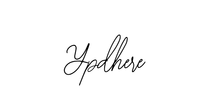 How to Draw Ypdhere signature style? Bearetta-2O07w is a latest design signature styles for name Ypdhere. Ypdhere signature style 12 images and pictures png