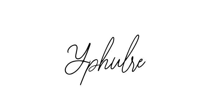 if you are searching for the best signature style for your name Yphulre. so please give up your signature search. here we have designed multiple signature styles  using Bearetta-2O07w. Yphulre signature style 12 images and pictures png