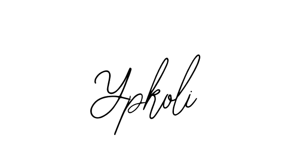 Similarly Bearetta-2O07w is the best handwritten signature design. Signature creator online .You can use it as an online autograph creator for name Ypkoli. Ypkoli signature style 12 images and pictures png