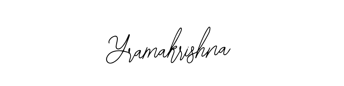 Yramakrishna stylish signature style. Best Handwritten Sign (Bearetta-2O07w) for my name. Handwritten Signature Collection Ideas for my name Yramakrishna. Yramakrishna signature style 12 images and pictures png