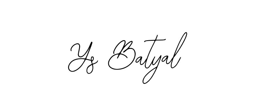 Make a short Ys Batyal signature style. Manage your documents anywhere anytime using Bearetta-2O07w. Create and add eSignatures, submit forms, share and send files easily. Ys Batyal signature style 12 images and pictures png