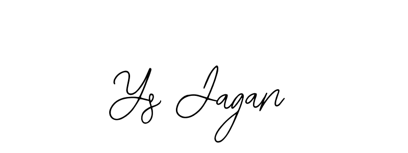 Use a signature maker to create a handwritten signature online. With this signature software, you can design (Bearetta-2O07w) your own signature for name Ys Jagan. Ys Jagan signature style 12 images and pictures png