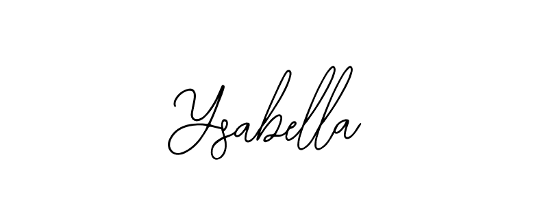 Ysabella stylish signature style. Best Handwritten Sign (Bearetta-2O07w) for my name. Handwritten Signature Collection Ideas for my name Ysabella. Ysabella signature style 12 images and pictures png