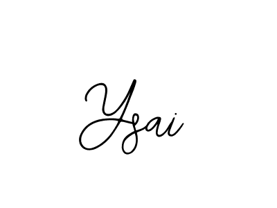 How to make Ysai name signature. Use Bearetta-2O07w style for creating short signs online. This is the latest handwritten sign. Ysai signature style 12 images and pictures png