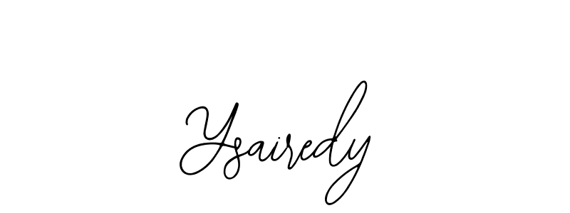 How to Draw Ysairedy signature style? Bearetta-2O07w is a latest design signature styles for name Ysairedy. Ysairedy signature style 12 images and pictures png