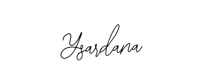 How to Draw Ysardana signature style? Bearetta-2O07w is a latest design signature styles for name Ysardana. Ysardana signature style 12 images and pictures png